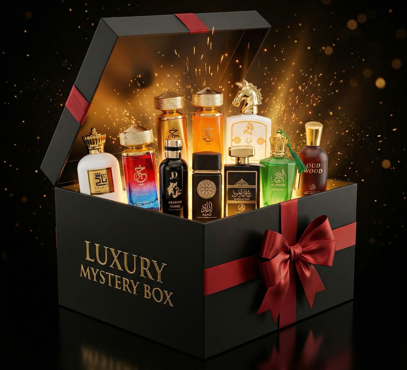 Royal Mystery Box – 10 Parfumuri Arăbești + Livrare Gratuită