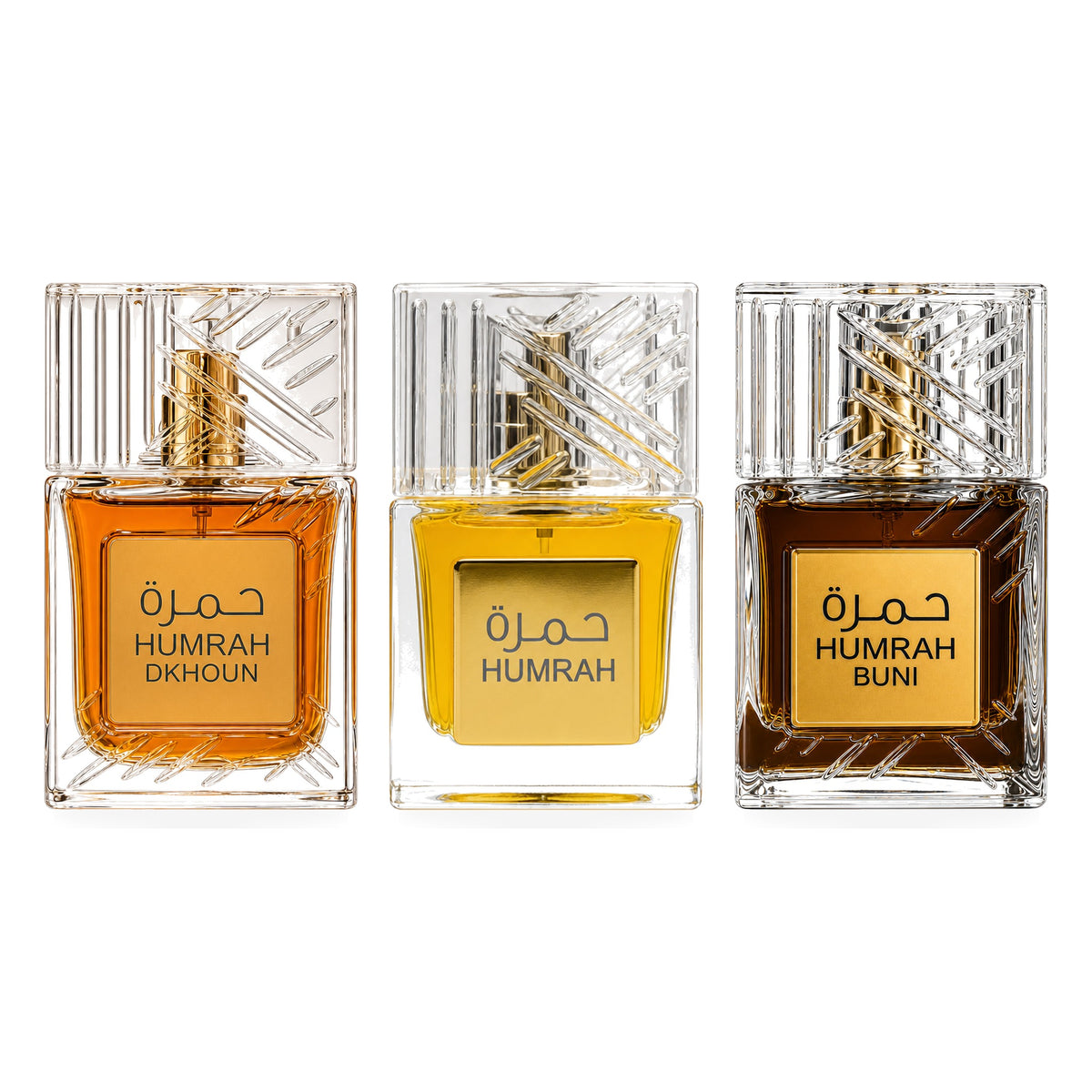 Set 3 Parfumuri Arăbești Bărbați – Colecția Humrah (100 ml x 3)