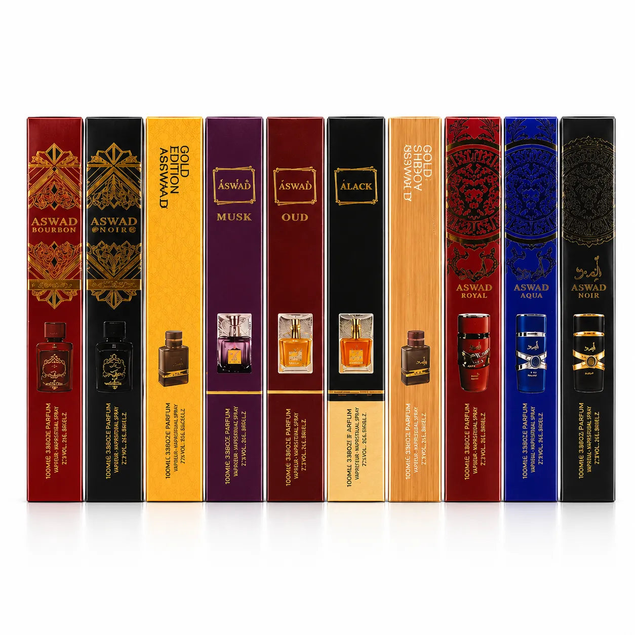 10 Parfumuri Arăbești Bărbați – Colecția Premium (35 ml x 10)
