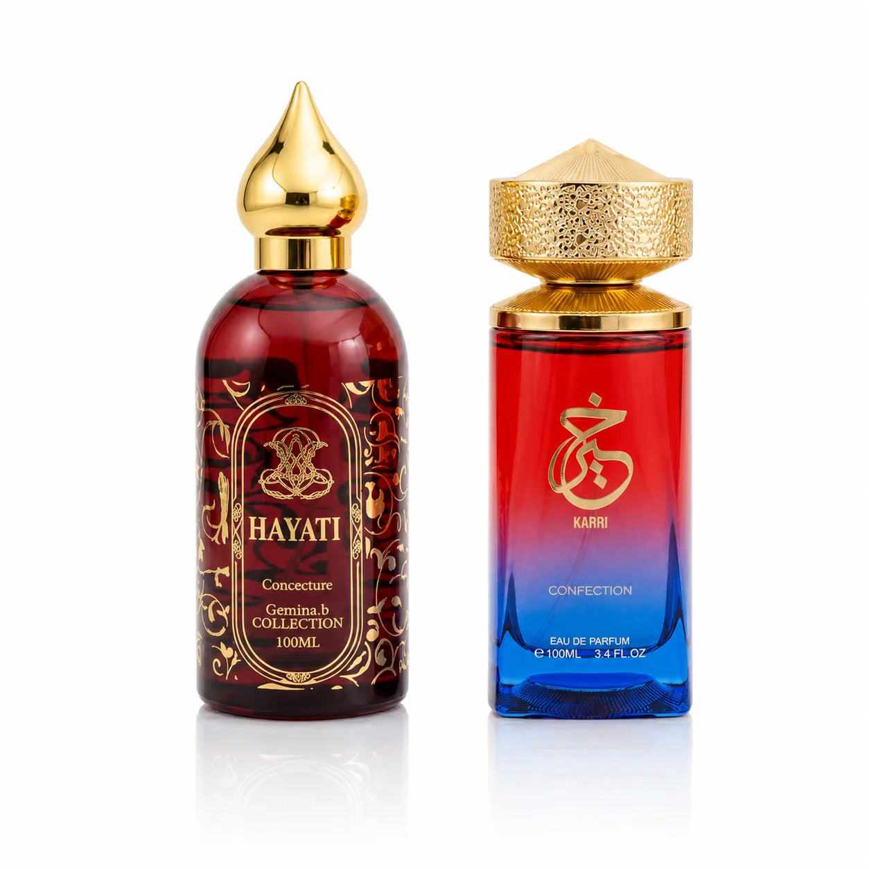 Set 2 Parfumuri Arăbești Damă – Hayati &amp; Karri Confection (100 ml x 2)
