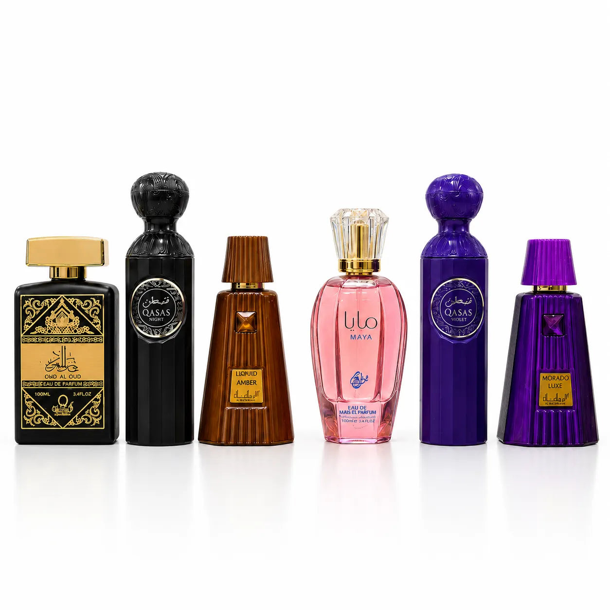 Set 6 Parfumuri Arăbești Bărbați + Damă - (100 ml x 6)