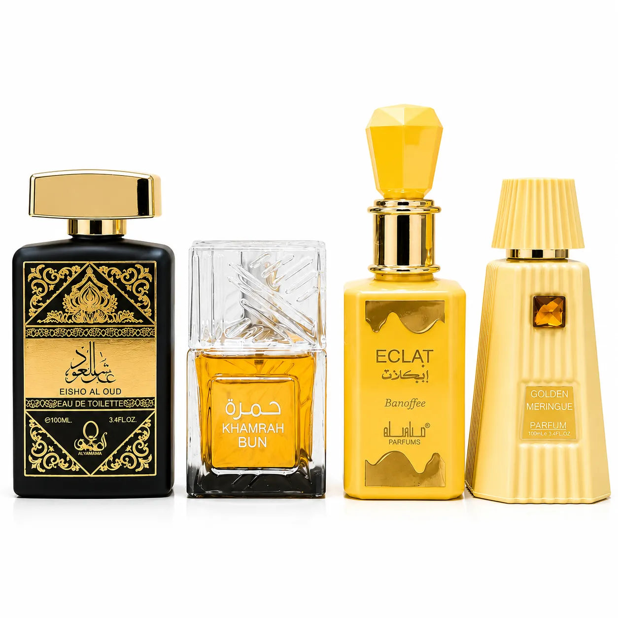Set 4 Parfumuri Arăbești Bărbați + Damă - (100 ml x 4)